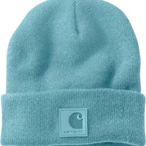 Carhartt Knit Beanie Hat Dusted Aqua